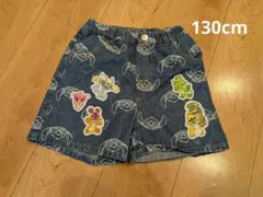 ボトムス デニムパンツ ハーフパンツ 半ズボン ジーンズ ジーパン 130cm