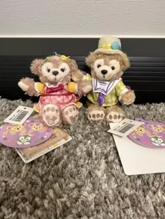 ダッフィー & シェリーメイ ぬいぐるみ