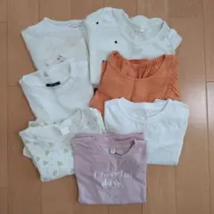 女の子　まとめ売り　Tシャツ　長袖シャツ 120、130、140cm 7枚セット