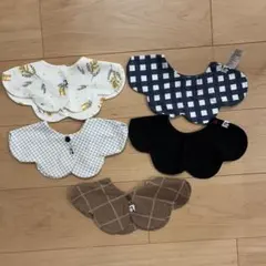 KONNY コニー　スタイ・よだれかけ 5点セット