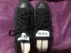 ★Converse All Star Ox ブラック 25cm 箱付き