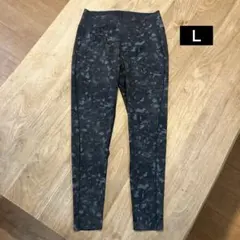 ユニクロ　エアリズム　スポーツレギンス　L 迷彩柄