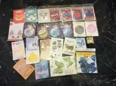 大量 海外製 付箋 宇宙 動物 犬 デザイナー ふせん メモ