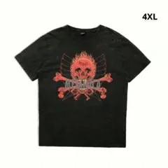 公式 METALLICA メタリカ バンド ウォッシュ加工 Tシャツ 4XL