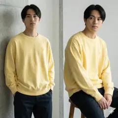 ポロラルフローレン 長袖スウェット BIGサイズ XXL イエロー ポニー刺繍