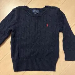 Polo Ralph Lauren ネイビー セーター 3/3T 100