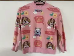 パウパトロール　キッズトレーナー ピンク　120