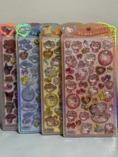 正規品うるちゅるPOPシール 4種セットのサムネイル