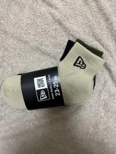 【新品未使用】NEW ERA ソックス 3足セット 23-25cm