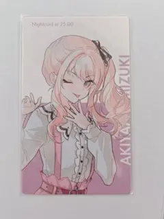 プロセカ 暁山瑞希 エピカ クリフェス 箔押し （ステッカー付き