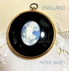 英国製 PETER BATES ミニチュア壁掛け アートフレーム カメオ装飾
