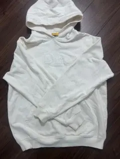 Dime フード付きパーカー ホワイト