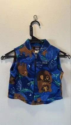 Patagonia クマ柄 フリースジャケット 12M
