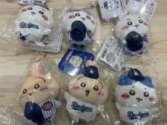 ちいかわ　MLBコラボ　ちいかわハチワレうさぎ（ドジャースとカブス）6種セット
