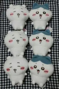 ちいかわ　しーぷわぬいぐるみ①　ちいかわ　ハチワレ