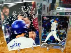 大谷翔平 topps now ドジャース移籍初ホームラン記念カード MLB