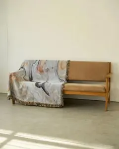 【IMPeRF】Ivory Flow Throw Blanket : M