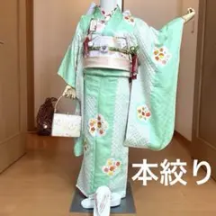 No.40 七五三　7歳 正絹着物セット