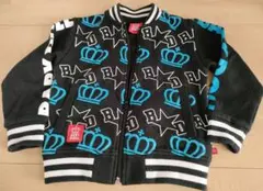 100センチ　BABYDOLL トレーナー 黒パーカー　男のコ　フードなし