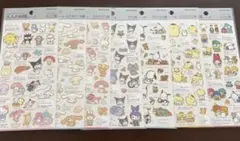大人の図鑑シール　サンリオ7枚セット