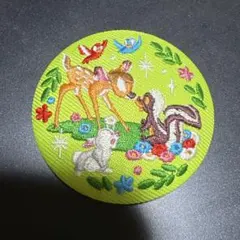 Disney Characters 刺繍缶バッジビスケット2