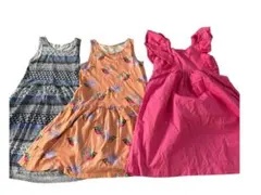 H&M ノースリーブワンピース3点セット