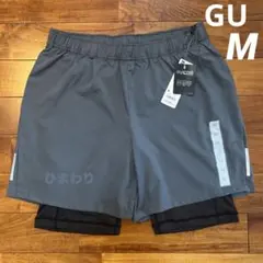 No.5332 GU アクティブ ドライ ストレッチ レイヤード ショーツ Mのサムネイル