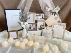 ウェルカムスペース　ウェルカムボード　ライト付き　人気セット　ミールヘーデン