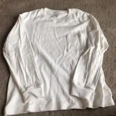 UNIQLOキッズ長袖カットソー白130