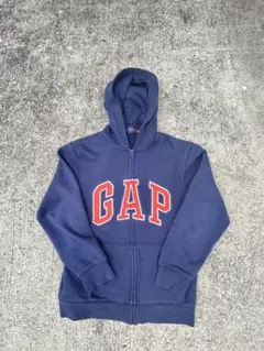 OLD GAP ジップパーカー y2k 00s サーマル グランジ アメカジ - メルカリ