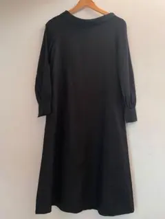 麻 ロングワンピース