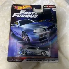 Hot Wheels Nissan Skyline GT-R (BNR34)