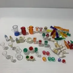 シルバニアファミリー　森のマーケット他　飲み物　ミルク　グラスまとめ売り