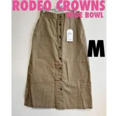 【新品】　ロデオクラウンズ　M カジュアルスカート　シンプル　ママ　お出かけ