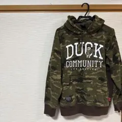 B/ONE SOUL 迷彩柄フード付きパーカー M