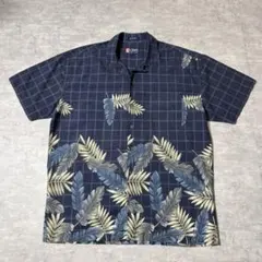 し*ま様 90s Ralph Lauren コットン オープンカラー シャツ ボ