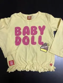 BABYDOLL イエロー ロンＴ 美品 長袖