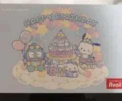 サンリオキャラクターズ ポストカード シナモロール ハンギョドン ポチャッコ