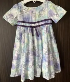アナスイミニ　花柄ワンピース　SS 肩出し　上品　お出かけのサムネイル