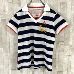 le coq sportif ルコック ゴルフシャツ Mサイズ ボーダー