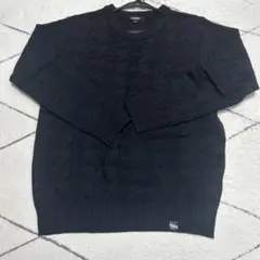 美品　SOMEDIFF ブラックニット M