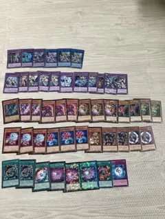 遊戯王　ジェムナイト　デッキパーツ　EX17枚　メイン32枚　計49枚