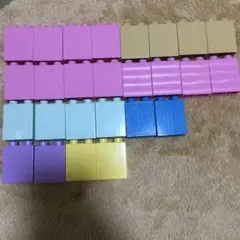 LEGO デュプロ　レゴデュプロ　パステルカラー　基本ブロック　まとめ売り