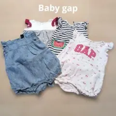 GAPロンパース4点セット
