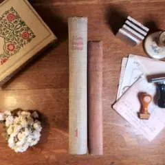 素敵なカラーの洋書2冊　フラクトゥール洋書　ヴィンテージ洋書　アンティーク洋書