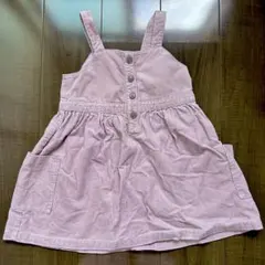 コーデュロイ ジャンバースカート