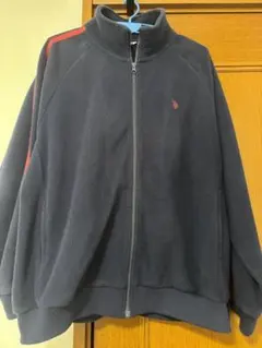 U.S. POLO ASSN.ラインデザインフリーストラックジャケット