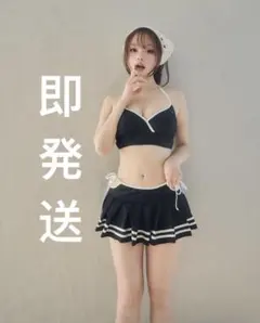 Andmary Coco pleats swimwear White - メルカリ