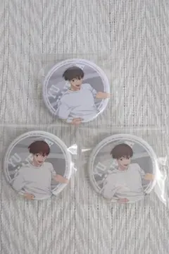 【訳あり】呪術廻戦カフェ　2024　懐玉・玉折　灰原雄　缶バッジ　3個セット