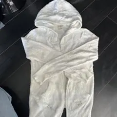 gelato Pique フード付きルームウェア ホワイト